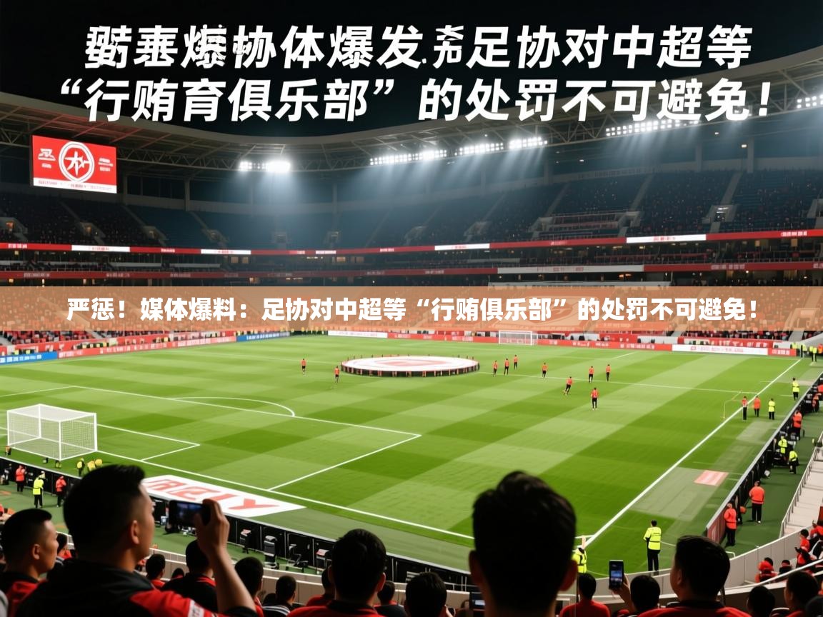 2025爱游戏体育注册账号严惩！媒体爆料：足协对中超等“行贿俱乐部”的处罚不可避免！